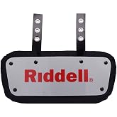 RIDDELL Sports Back Plate Gray, One Size