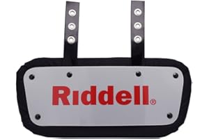 RIDDELL Sports Back Plate Gray, One Size