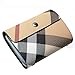 Credit Card Holder for Women-Credit Card Protector Plaid Case-Business Card Holder