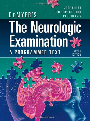 DEMYER'S THE NEUROLOGIC EXAMINATION: A PROGRAMMED TEXT
