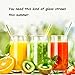 Premium Straight Glass Straws Set - 6+3 Pack, 9