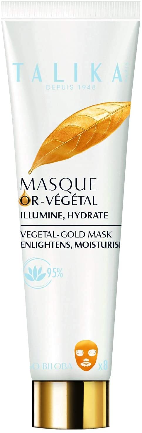 Vegetal Gold Mask - Talika - Regenerating Gold Mask - Antioxidant and soothing care - All skin types - Skin boosted with radiance in just 10 minutes