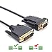 CABLEDECONN Active DVI to VGA, 6FT DVI 24+1 DVI-D M to VGA Male with Chip Active Adapter Converter Cable for PC DVD Monitor HDTV primary