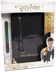 Wow! Stuff Collection Harry Potter Tom Riddle's Diary Notebook, Slytherin House Pen, & UV Wan