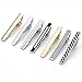 PiercingJ 5-10pcs Set Stainless Steel Exquisite GQ Classic Tie Bar Clip, 2.3 Inches