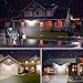Solar Lights Outdoor, SONATA Solar Motion Sensor Light Outdoor, Upgraded 3 Optional Modes Security Motion Sensor Lights, IP65 Waterproof, 270 Degree Wide Angle LED Solar Light for Front Door, Driveway
