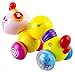 WolVol Musical Press and Crawl Baby Activity Toy - Rolling Rattle Worm w/Lights & Music - Fine Motor Skills & Fun Learning Crawler for Babies & Kids - Safe and Tested Toy for Toddlers