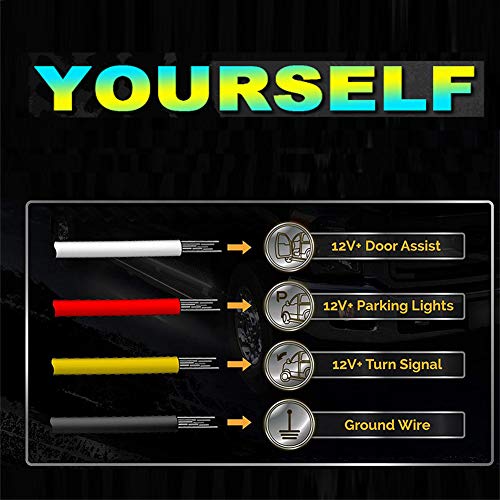 2PCs 70inch Truck LED Running Board Strips Side Marker Lighting Kits Truck Bed lights 216-SMD LED Waterproof Flexible Turn Signal Light Bar Strip for Underglow Pickup Trucks,Jeep,Cars (70 inch)