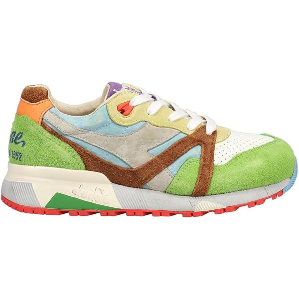 Amazon.com | Diadora Mens N9000 H Ita Lace Up Sneakers Shoes