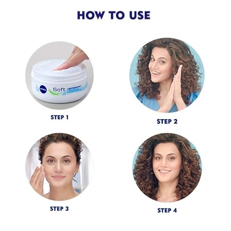 nivea soft light moisturiser with vitamin e