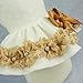 Fitwarm Elegant Lace Pet Clothes for Dog Dress Wedding Apparel Shirts, White, XS