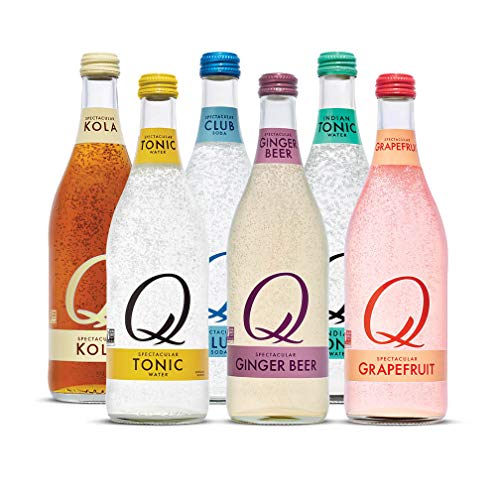 Q Variety Pack, Premium Cocktail Mixer, 500 mL, 6 Bottles Pricepulse