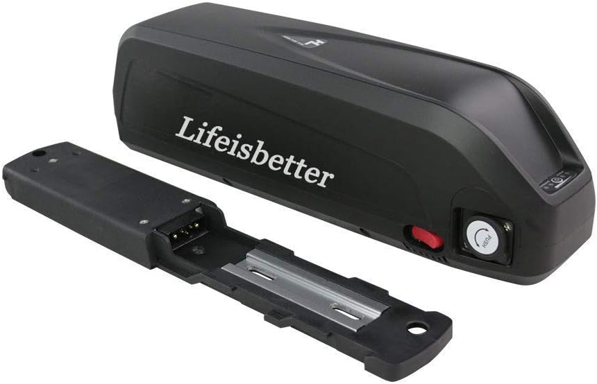 Ebike Battery 36V 12AH / 48V 13AH Lithium ion Electric Bike Battery with Charger, USB Port and BMS Protect Board, Fit for 500W 1000W Bike Motor