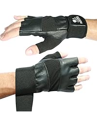 Nordic Lifting Weight Lifting Gloves with 12" Wrist Wraps Support for Gym Workout, Cross Training, Weightlifting, Fitness & Cross Training - The Best for Men & Women -Quality Gear 1 Year Warranty