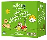 Ella's Kitchen Organic Multigrain Wheels, Cheddar + Leeks, 6 Count