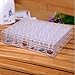 Teemico 1 Set of Transparent Storage Box with 30 Slots for Nail Art Tools Storage Small Parts Beads Jewelry Make up Tools Organizer Container