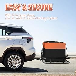 WEIZE 51 x 18 x 16.5 inch Hitch Cargo Carrier Bag