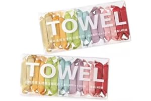Disposable Compressed Towels, Portable Compressed Towel Tablets, 28Pcs Travel Wash Cloth, Thicker Super Absorbent Wash Cloths