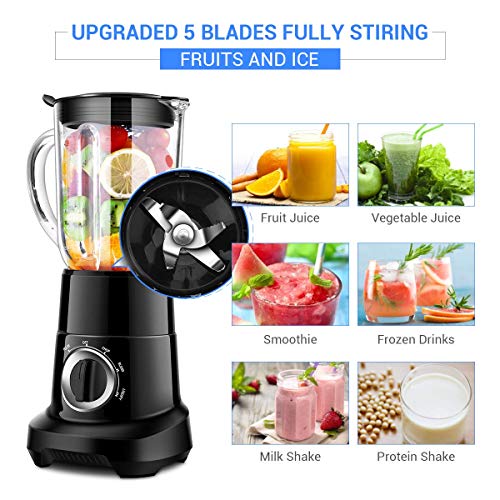 Professional Blender, Smoothie Blender with 53 Oz BPAFree Pitcher