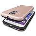 Moto G4 Case, Moto G4 Plus Case, Moto G 4th Gen case, CoverON [SecureCard Series] Protective Hard Hybrid Cover Credit Card Slot Stand Phone Case for Motorola Moto G4 Plus G4, G, 4th Gen - Rose Gold