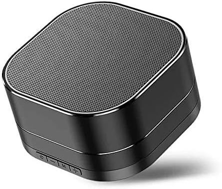ERQU Poable Wireless Bluetooth Speakers - Mini Best Multi-Function Indoor Outdoor Stereo Bluetooth Speakers, Built-in Microphone, FM Radio, Handsfree Call AUX Input for iPhone Ipad Android (Black)