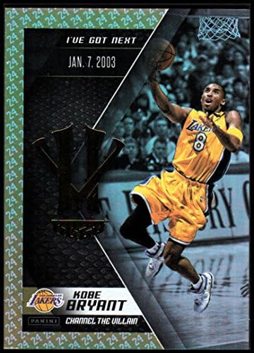 2015-16 Panini Hero Villain KB20 Channel the Villain Gold 24 #8 Kobe Bryant