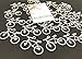 30pcs Bicycle Bike Sports Charm Pendant for DIY Crafting Key Chain Bracelet Necklace Jewelry Making Findings(AntiqueSilver)