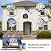 FREDI Wireless Security Camera System,720p WiFi Wireless IP Bullet Camera WiFi Surveillance Camera Outdoor(Weatherproof)