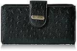 Ostrich Brights Go To Superwallet, Black Wallet, Black, One Size