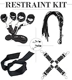 Under Bed Restraint System, Safe Medical Grade Soft Ankle & Wrist Cuffs
