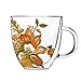 Cypress Home Sundance Glass Coffee Cup, 12 oz