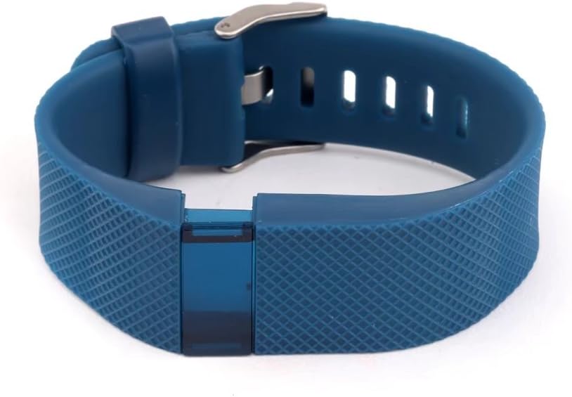 VAN-LUCKY Pulsera de Silicona para el Brazalete de la Pulsera de la Correa para la Carga de Fitbit Accesorios de la Venda de la HR Grande (NO caben la ...