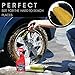 Ultimate Wheel Brush Set and Cleaning Kit - Includes Long Reach Rim and Wheel Cleaner Brush, Brake Dust Tire Scrubber and Microfiber Wash Mitt - Perfect For Auto Detailing