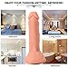 Women Adult Toys for Pleasure Dicks 7.68 Inch Rechargeable Lightweight Medical Silicone Wand with 10 Powerful Vibrations for Beginner Massage