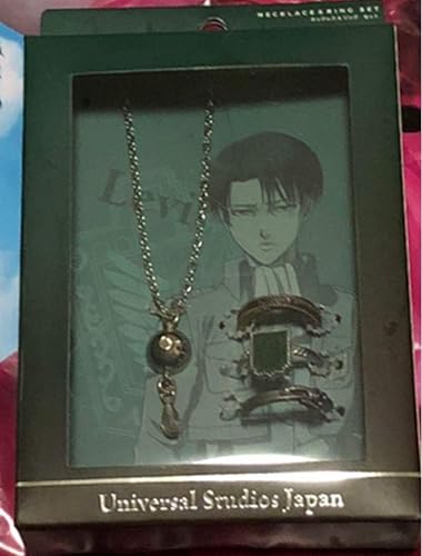 Amazon Co Jp Usj 進撃の巨人 リヴァイ ネックレス リングセット ホビー 通販