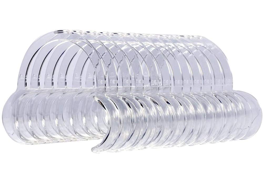 Vicloon Mouth Opener,10Pcs Dental Mouth Opener,C-Shape Cheek Retractors for Open Mouth Game,Dentistry,Teeth Whitening,Suitable for Adults and Kids