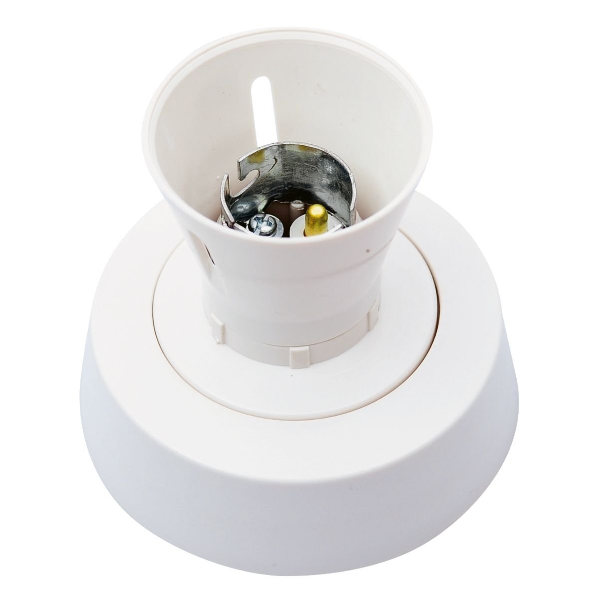 British General Batten Lamp Holder White Amazon.co.uk DIY & Tools