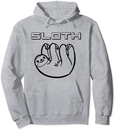 Unisex Cute Funny Sloth T-shirt Animal Lovers Tee Medium Heather Grey