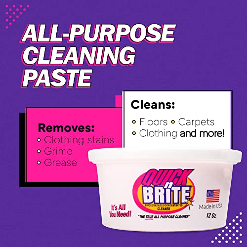 Quick N Brite All Purpose Cleaning Paste, True All Purpose Cleaner