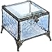 J Devlin - Blue Stained Glass Box Decorative Keepsake Jewelry Display - Box 837