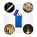FORHU Windproof Flameless Electronic Pulse Arc Cigarette Lighter USB Rechargeable (Blue ice)