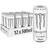 Monster Energy Ultra White Energiedrank, 500 ml x 12 Stuks