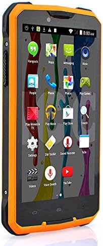 LandRum® Unlocked Cell Phones Z5 MTK6572 Dual Core Rugged Smartphone Mobile phone 3G GPS Android 4.4 Dustproof Shockproof Phone (Yellow)