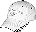 Ford Mustang Bill Edge White Baseball Cap