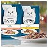 Gourmet Wet Cat Food Pouches in Gravy - Gourmet Perle Chef's Collection - Mix of Chicken, Lamb, Duck, Turkey, Pet Food…