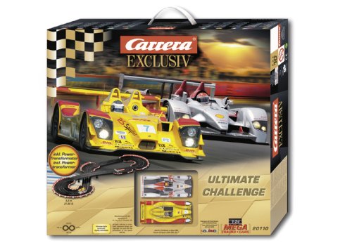 Carrera Analog Slot Car Ultimate Challenge Race Track Set - 1:24 Scale