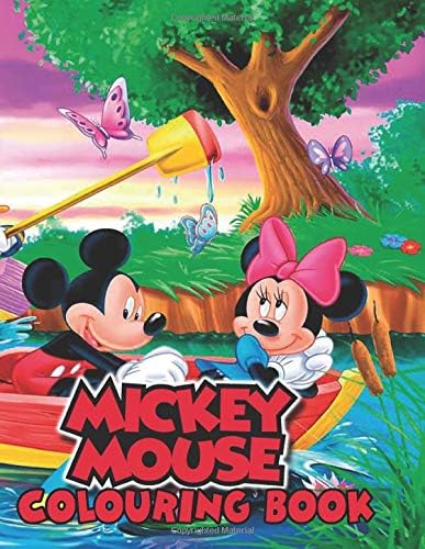 Mickey Mouse Colouring Book: Wonderful book for Disney and Mickey Mouse fans