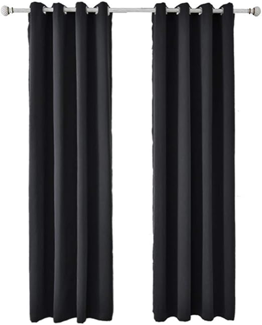 Amazon Com Gingham Curtains Nailless Curtain Rod Garage Door