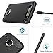 Moto Z2 Force Case , Vinve [Slim Thin] Carbon Fiber TPU Shock Absorption Anti-Scratches Flexible Soft Protective Case Cover for Moto Z Force (2nd Generation) - Black