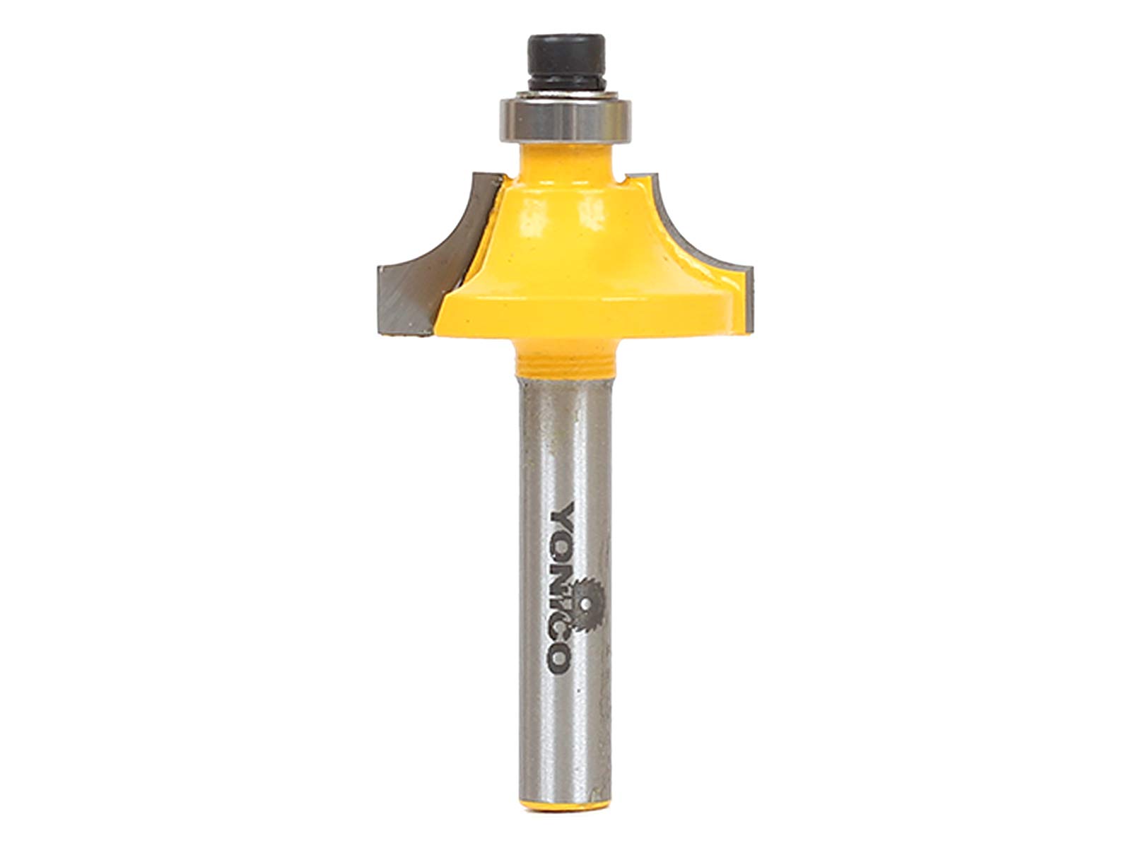 Yonico 13172q - Round Over Bead Edge Forming Router Bit, Radius: 1/4" - 1/4" Shank